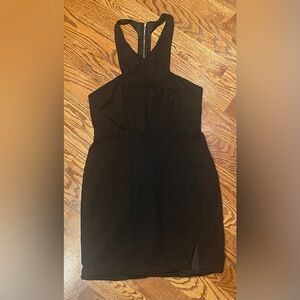 Elegant Black Sleeveless Dress